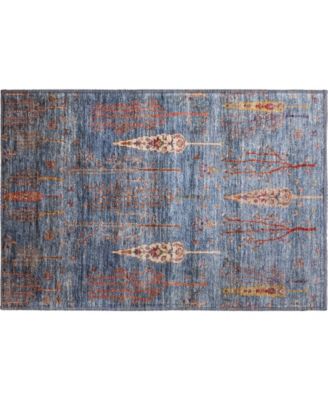 Mayfield Machine Washable AMF1922 1'8"x2'6" Area Rug