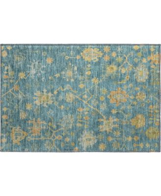 Mayfield Machine Washable AMF1930 1'8"x2'6" Area Rug