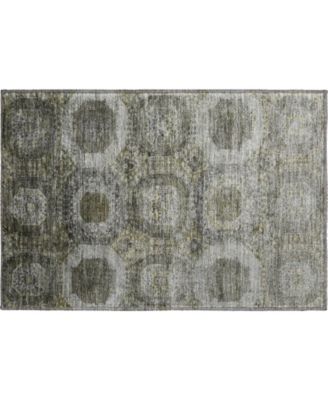 Mayfield Machine Washable AMF1944 1'8"x2'6" Area Rug