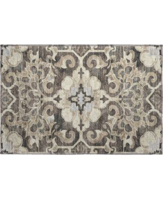 Mayfield Machine Washable AMF1947 1'8"x2'6" Area Rug