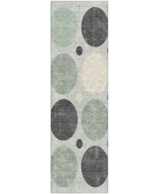 Mayfield Machine Washable AMF1949 2'3"x7'6" Runner
