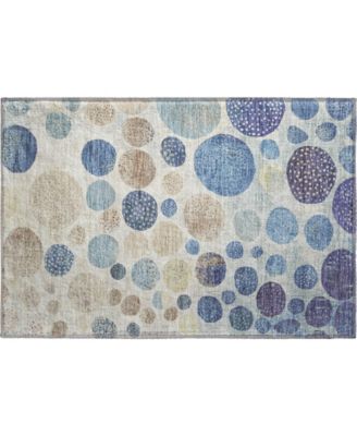 Mayfield Machine Washable AMF1952 1'8"x2'6" Area Rug
