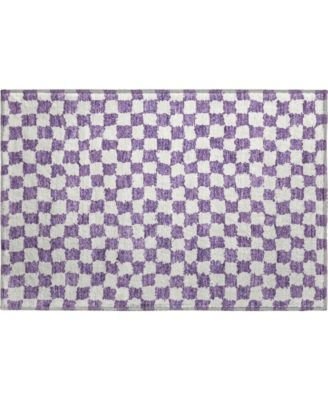Mayfield Machine Washable AMF1958 1'8"x2'6" Area Rug