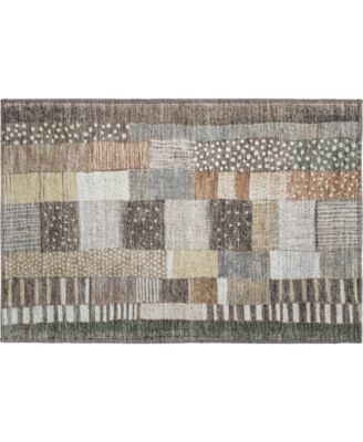 Mayfield Machine Washable AMF1960 1'8"x2'6" Area Rug