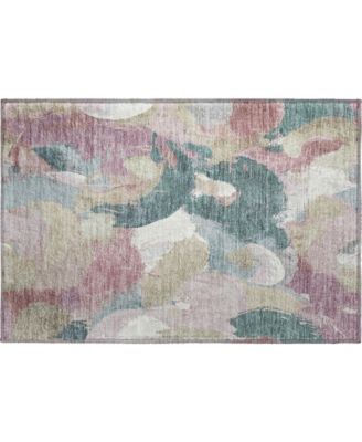 Mayfield Machine Washable AMF1965 1'8"x2'6" Area Rug