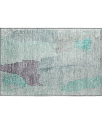 Mayfield Machine Washable AMF1986 1'8"x2'6" Area Rug