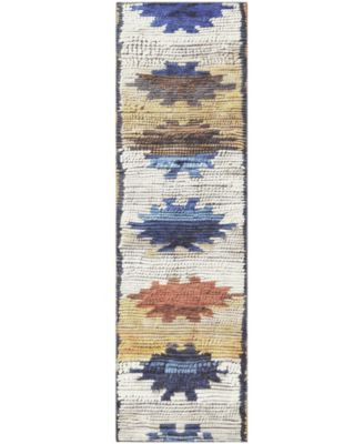 Mayfield Machine Washable AMF1946 2'3"x7'6" Runner