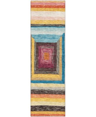 Mayfield Machine Washable AMF1957 2'3"x7'6" Runner