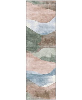 Mayfield Machine Washable AMF1966 2'3"x7'6" Runner