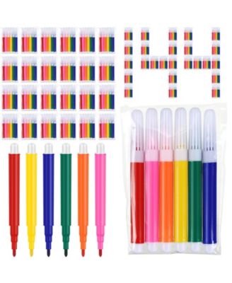 Mini Markers Bulk Colored Pen Vibrant Portable Watercolor Marker Office