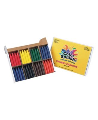 Color Splash Chunky Crayons Pack