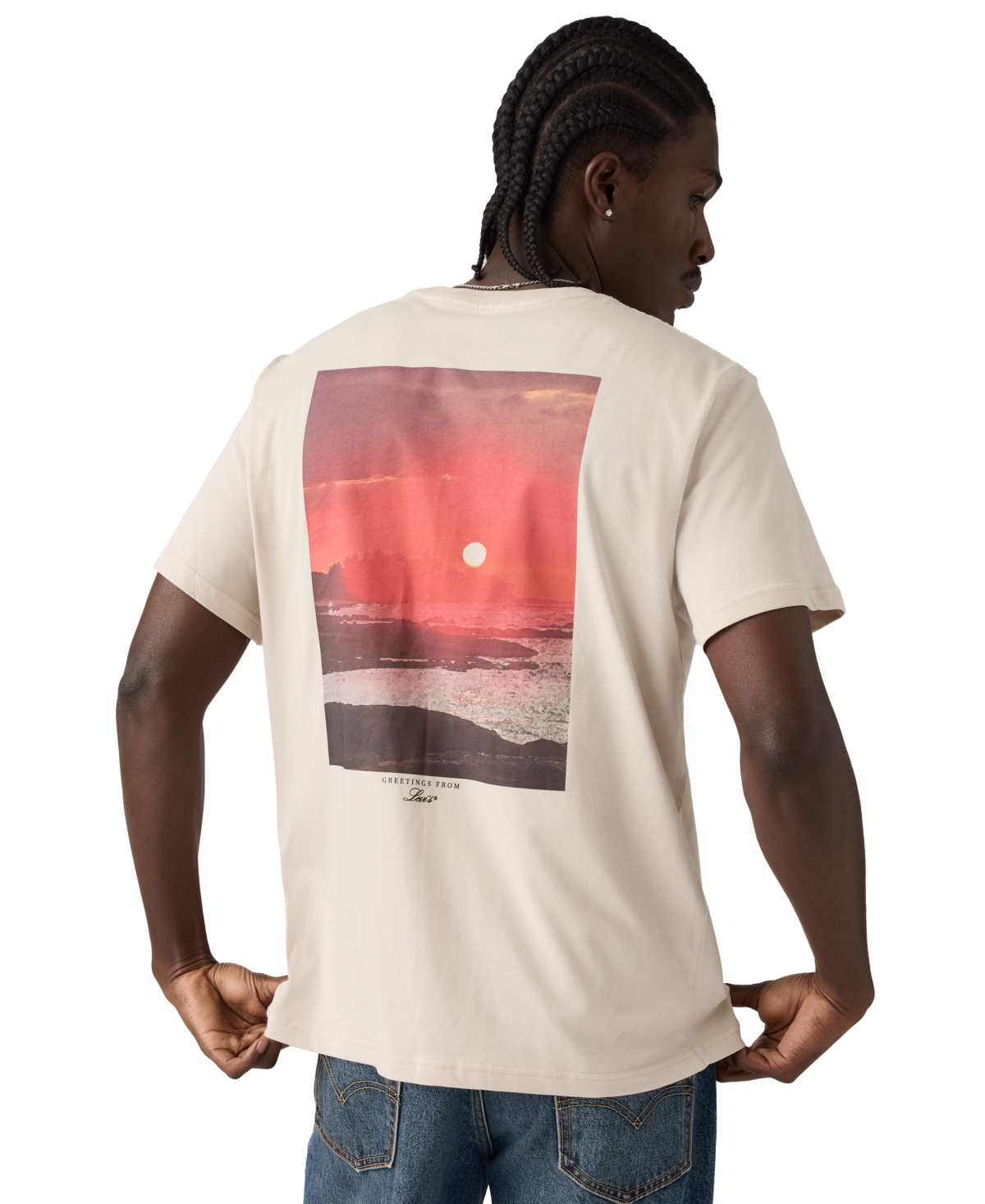 Levi's Men's Relaxed-Fit Short-Sleeve Graphic T-Shirt