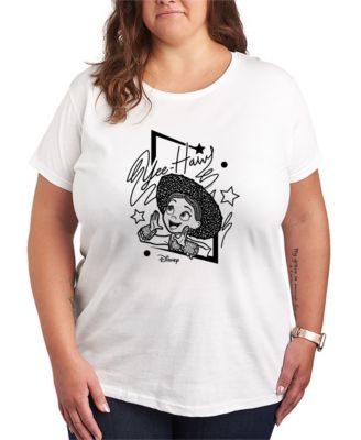 Plus Size Toy Story Jesse Yeehaw Short-Sleeve Graphic T-Shirt