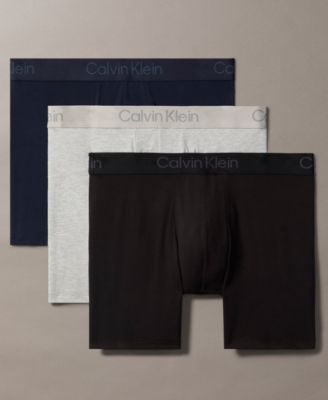 Men's Ultra Soft Modal Boxer Briefs, 3-Pack