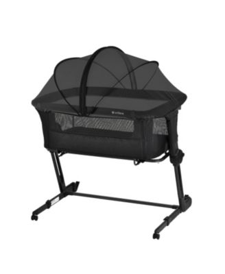 Unilove Hug Me Plus 3-in-1 Bedside Bassinet - Midnight black