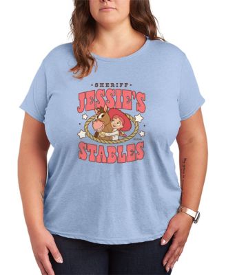 Plus Size Toy Story 5 Sheriff Jessie Stables Short-Sleeve Graphic T-Shirt