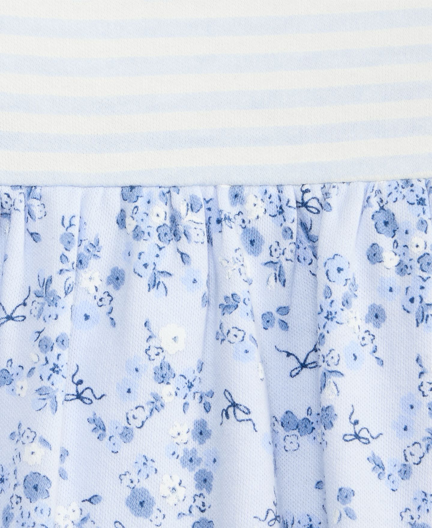 Платье First Impressions Long-Sleeve Mixed-Print Dress для девочек-малышей, цвет: Lunar — фото 2