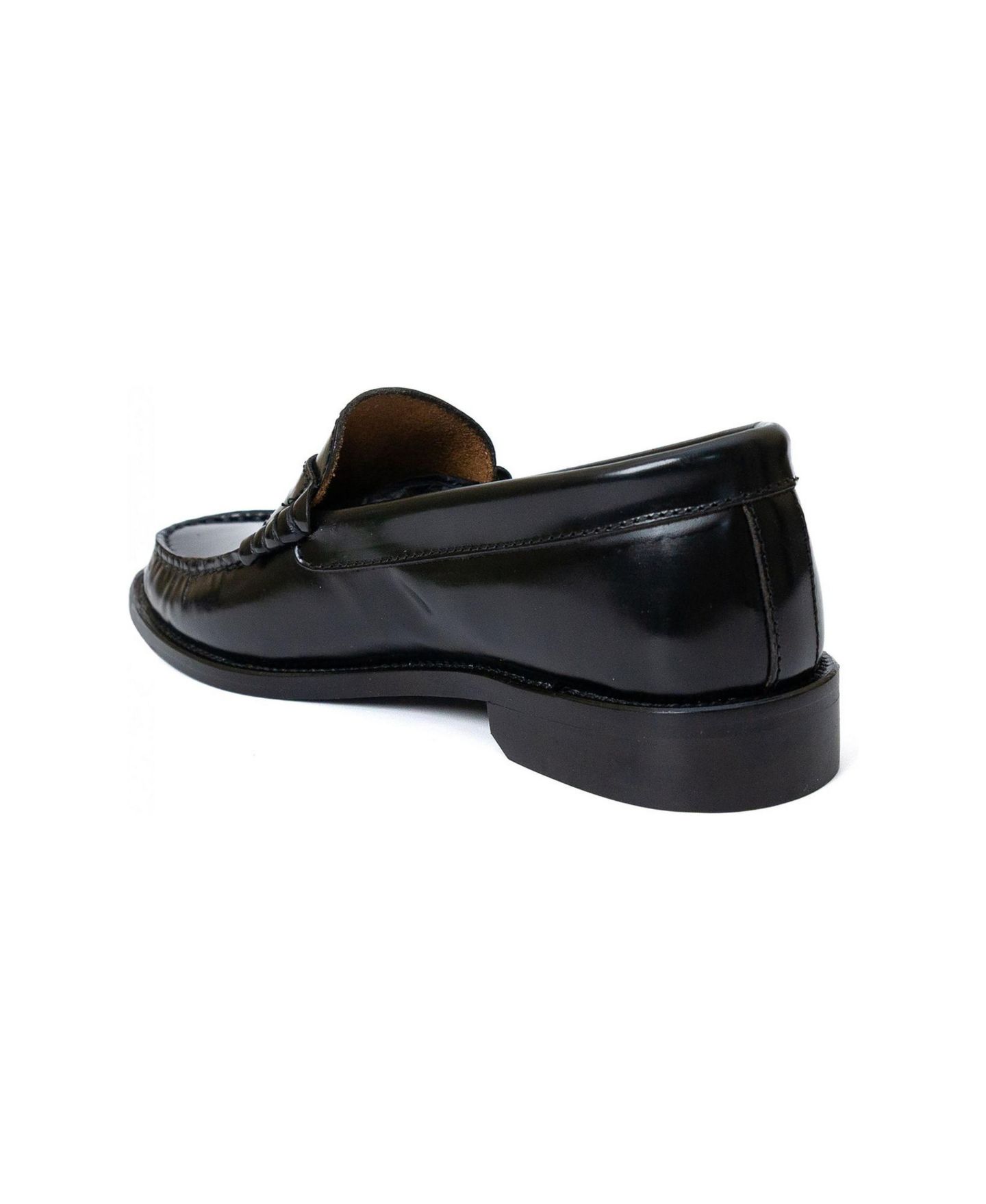 Женские туфли Menina Step Mila Leather Penny Loafer, цвет: Чёрный, вариант 1 — фото 3