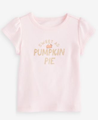 Toddler Girls' 2T-4T Mix & Match Short-Sleeve Pumpkin Pie T-Shirt