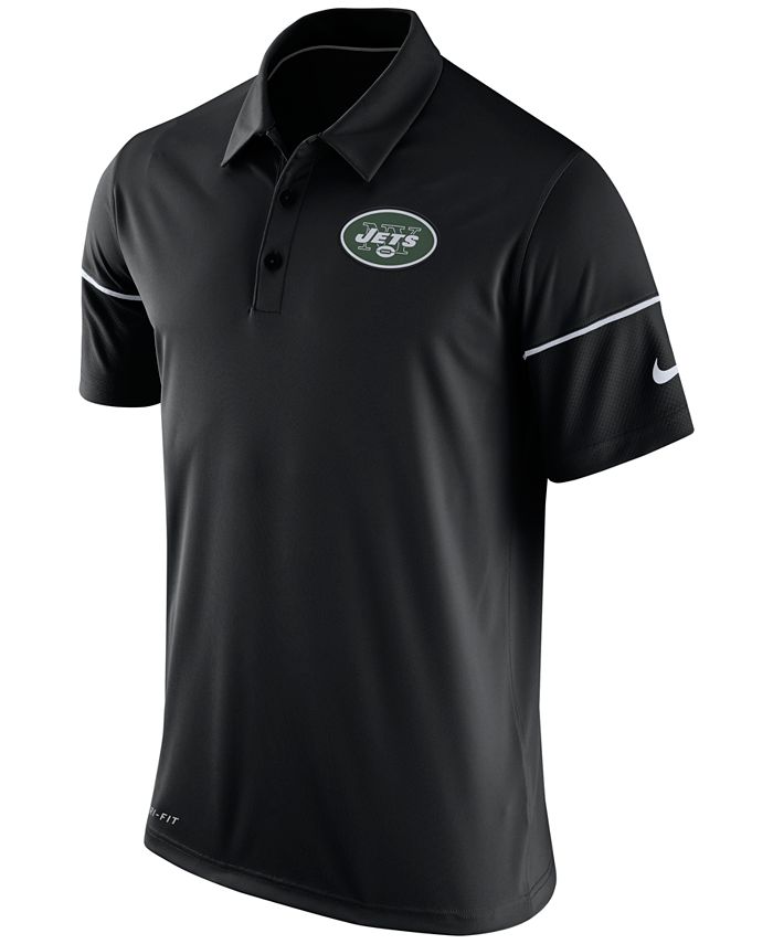 Nike Men's New York Jets Team Issue Polo Shirt & Reviews - Sports Fan ...