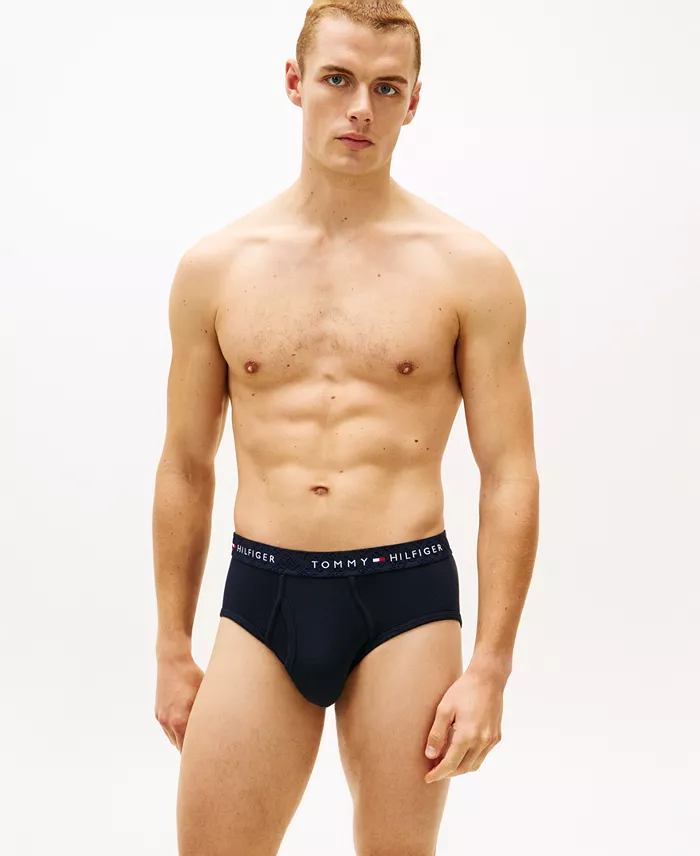 Men's Cotton Classics Briefs Underwear, 4-Pack - thumbnail 3