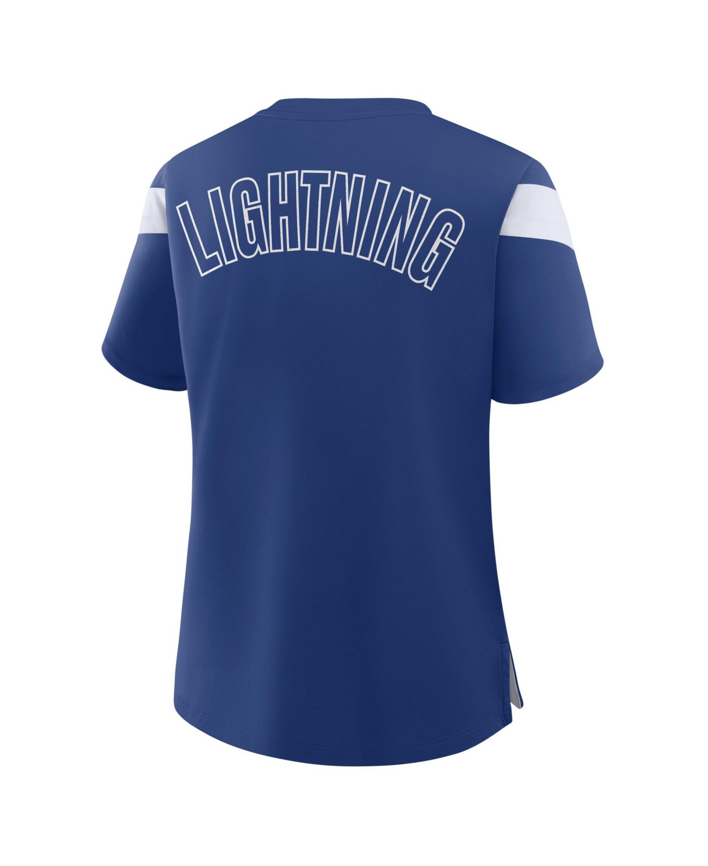 Женская футболка Fanatics Blue Tampa Bay Lightning Offside Athena — фото 3