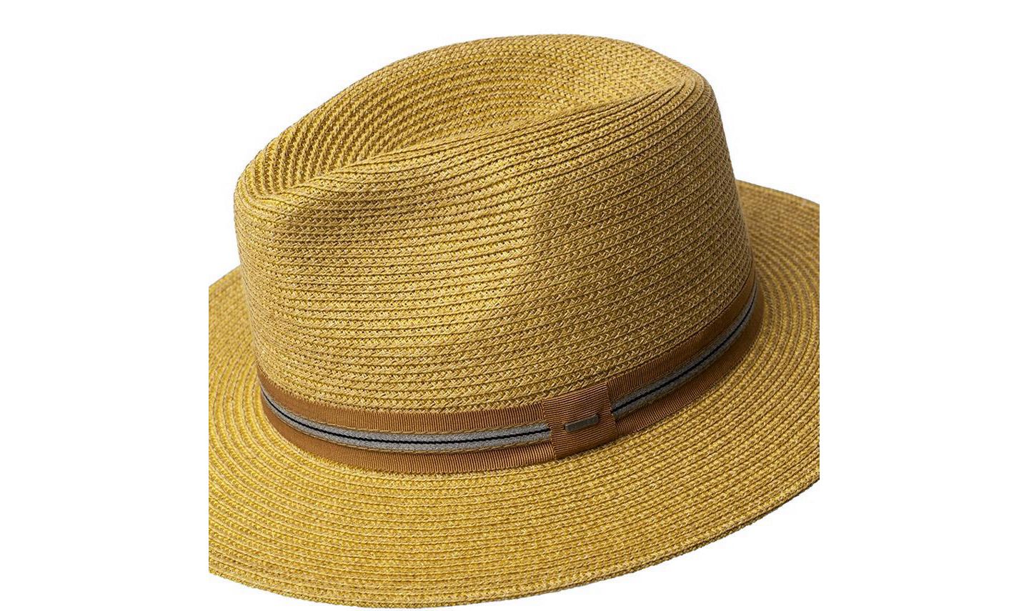 Мужской головной убор Bailey 1922 Hester Fedora Hat, цвет: Золотой — фото 2