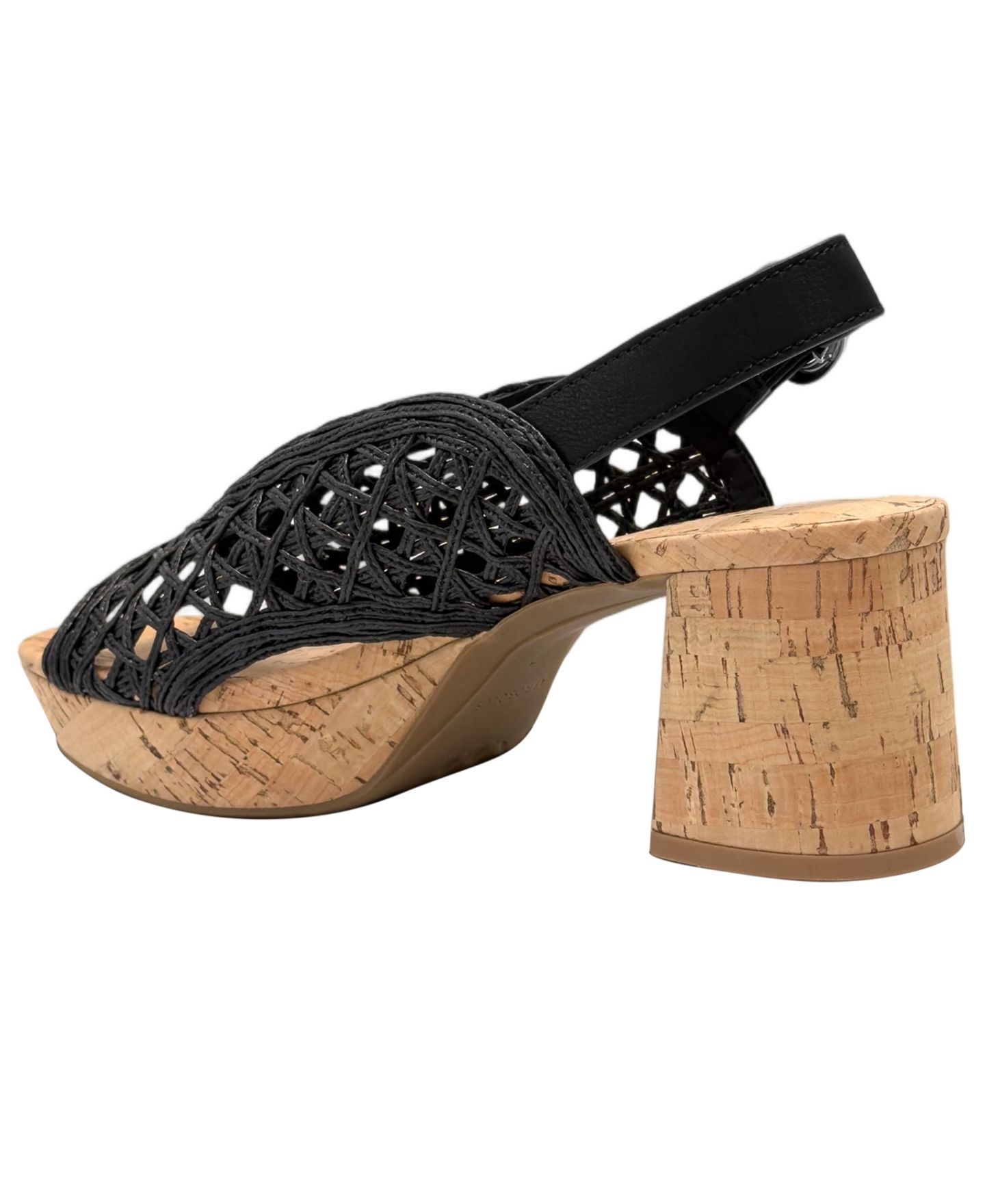 Женские сандалии Aerosoles Clora Platform, цвет: Чёрная искусственная кожа — фото 6