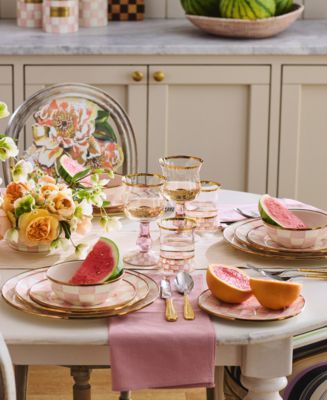Mackenzie-Childs Rosy Check Collection - Macy's