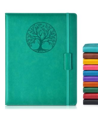 Lined Journal Notebook Hardcover Leather Ruled Writing Diary