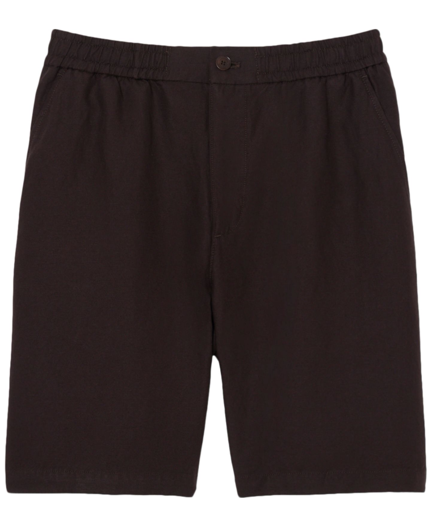 Мужские шорты Lacoste Regular-Fit Elastic Waistband, цвет: Коричневый — фото 4