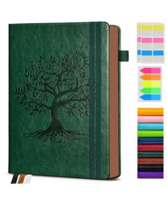Vintage Leather Journal Lined A4 Notebook