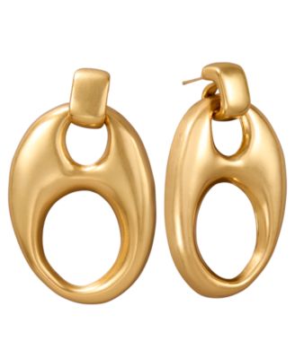 Donna Karan 24k Gold-Plated Mariner Statement Drop Earrings - Gold 125$