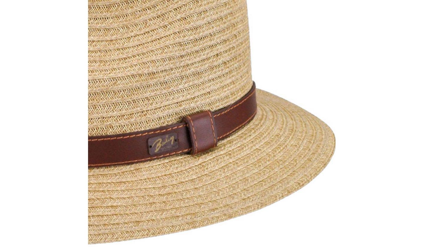 Мужские головные уборы Bailey 1922 Foley Fedora, цвет: Натуральный — фото 3