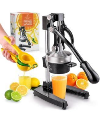 Cast Iron Citrus Press Juicer w/ Stainless Steel Lemon Squeezer