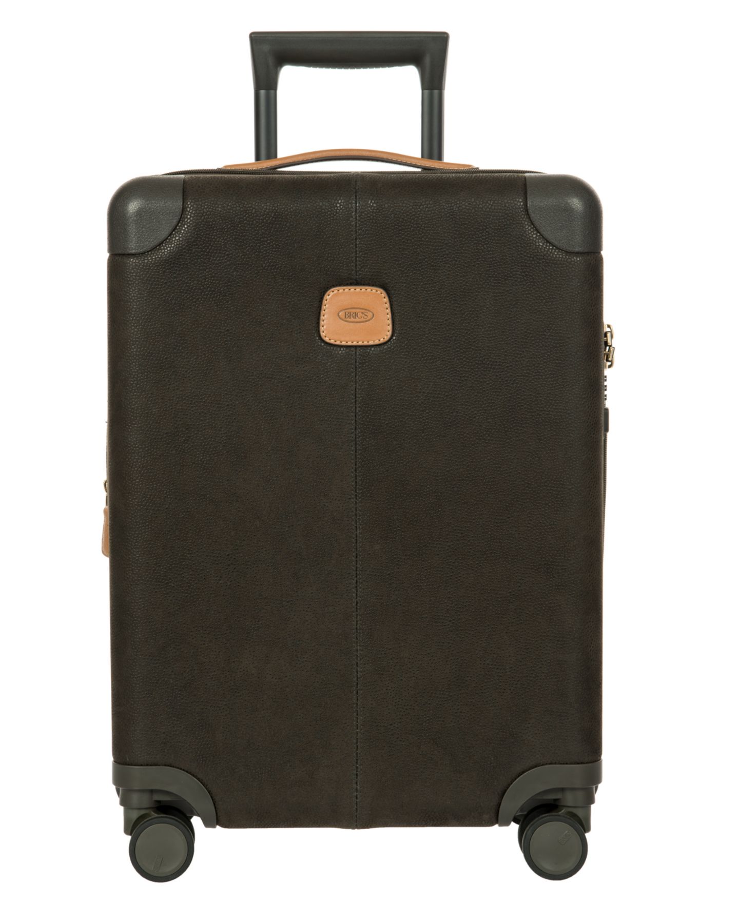Чемодан Bric's Life Carry-On Hybrid Expandable Spinner, цвет: Оливковый — фото 9