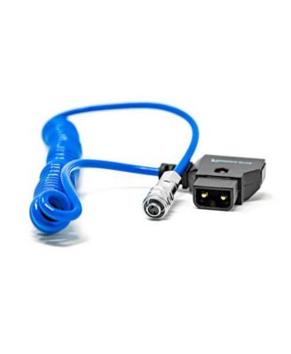 Coiled D-Tap to BMPCC 4K/6K Power Cable