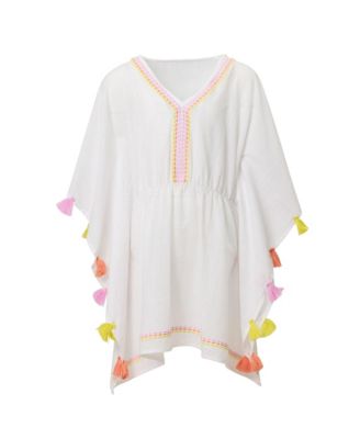 Snapper Rock Girls Summer Sorbet Cover Up - White 58$