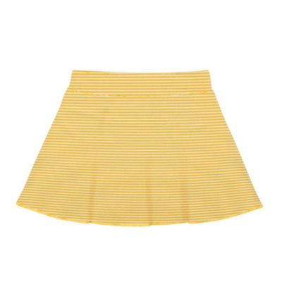 Little Girls Sunshine Stripe Swim Skirt