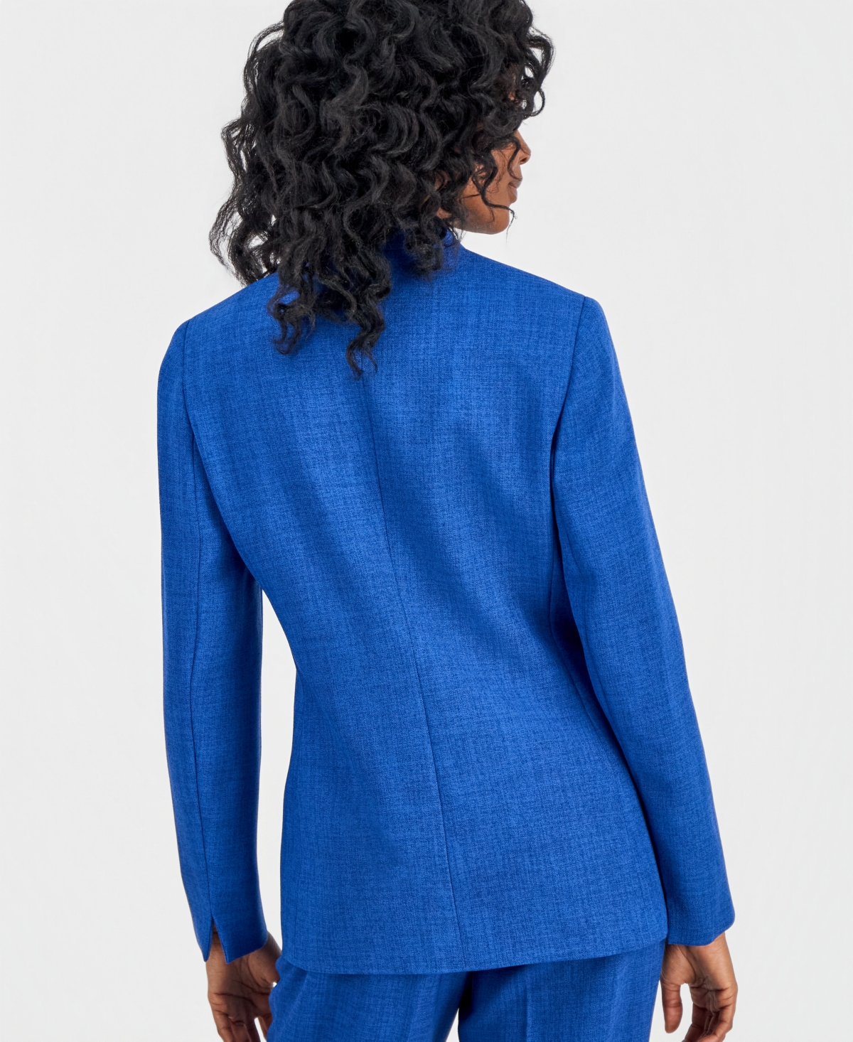 Kasper Women's Collarless One-Button Jacket, Regular & Petite