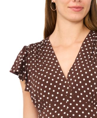macy's jersey dress MSK Women's Short-Sleeve Jersey Shift Dress