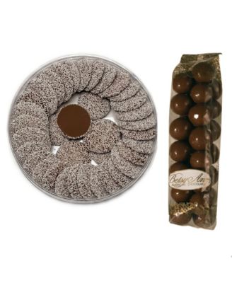 Traditional Milk Non Pareils and Gourmet Malted Milk Balls, 10 oz.