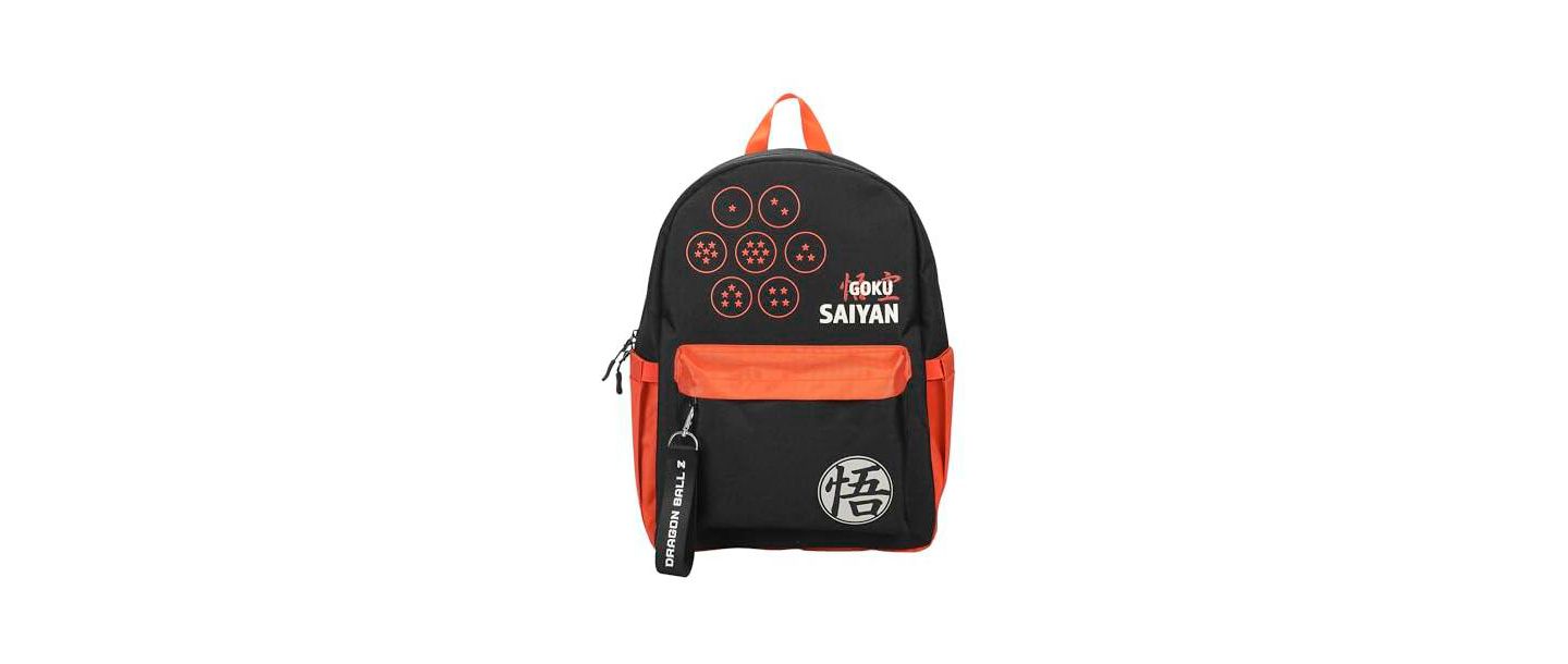 Рюкзак Dragon Ball Z Dragon Ball Line Art 16.5" Adult, цвет: Чёрный / Оранжевый — фото 6