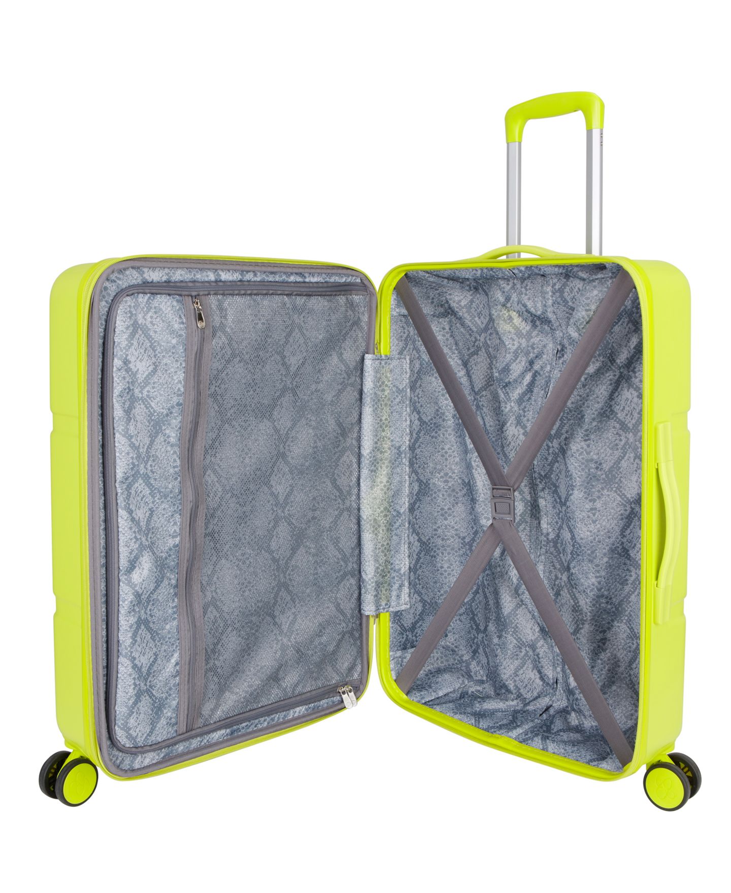Чемоданы Jessica Simpson Sydney 3 Piece Hardside Spinner Luggage Set, цвет: Limeade — фото 35