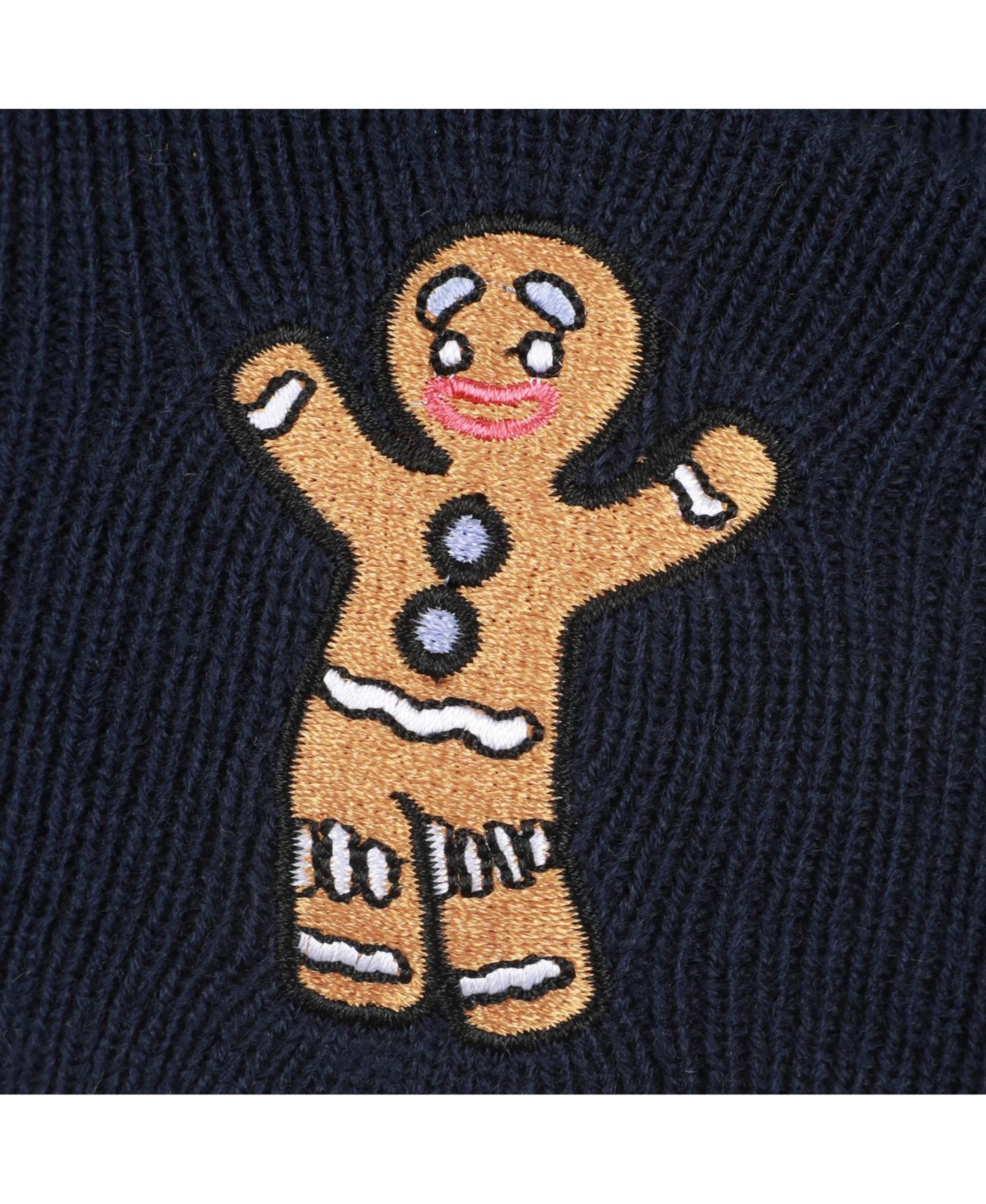 Мужская шапка Shrek Gingy Embroidery Acrylic Knit Standard Cuff Beanie, цвет: Синий — фото 8