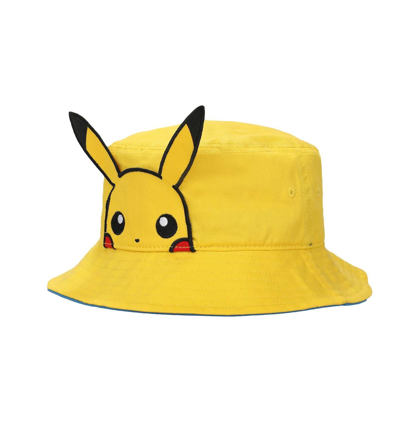 Панама Pokemon Pikachu Face с 3D-плюшем, унисекс, для взрослых, цвет: Жёлтый — фото 9