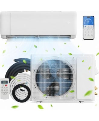 19 SEER2  24000 BTU Mini Split AC and Heat Pump, Cools/Heats Up to 1500 Sq.Ft, 230V