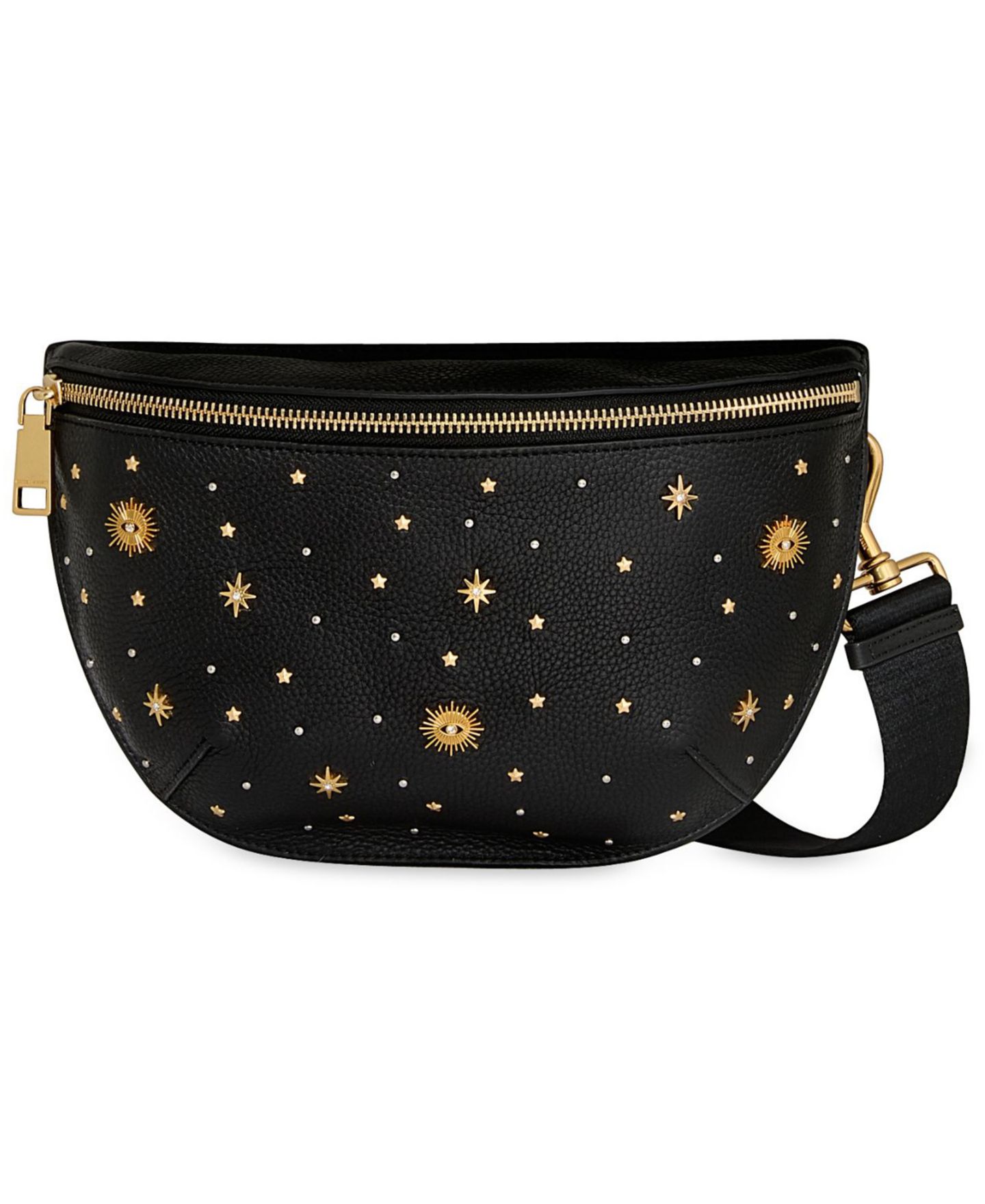 Женская сумка Rebecca Minkoff Darren Evil Eye Small Sling, цвет: Чёрный — фото 1