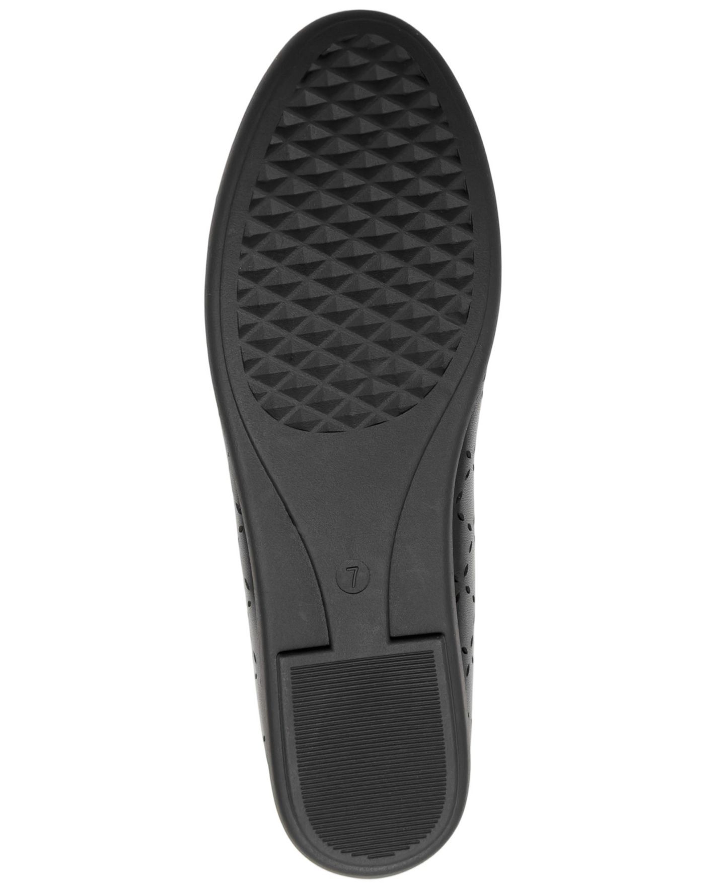 Женские слипоны-балетки Aerosoles Beyla, цвет: Чёрная искусственная кожа — фото 5