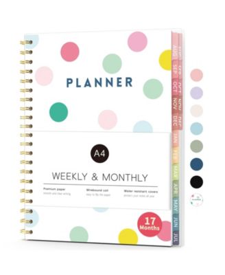 Academic Planner 2026-2027 Weekly Monthly A5